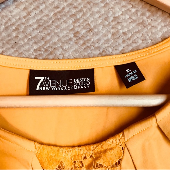 New York & Co Yellow Tank - Picture 2 of 4